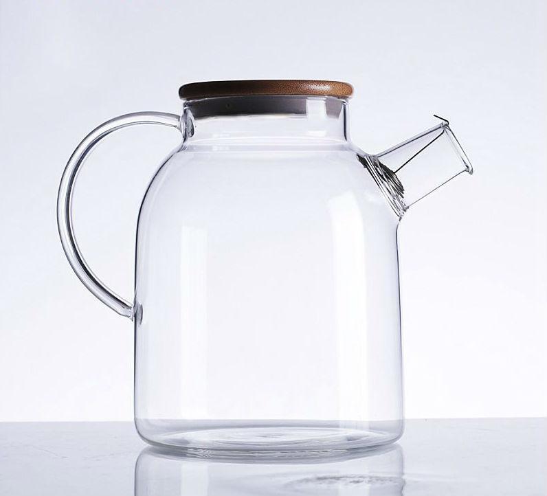 Glass Kettle Container